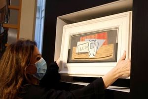 زن خوش‌شانس صاحب نقاشی یک میلیون یورویی شد