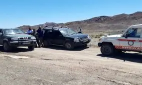 ۴ مهندس معدن مفقود شده در «بهاباد» توسط هلال‌احمر نجات یافتند + تصاویر