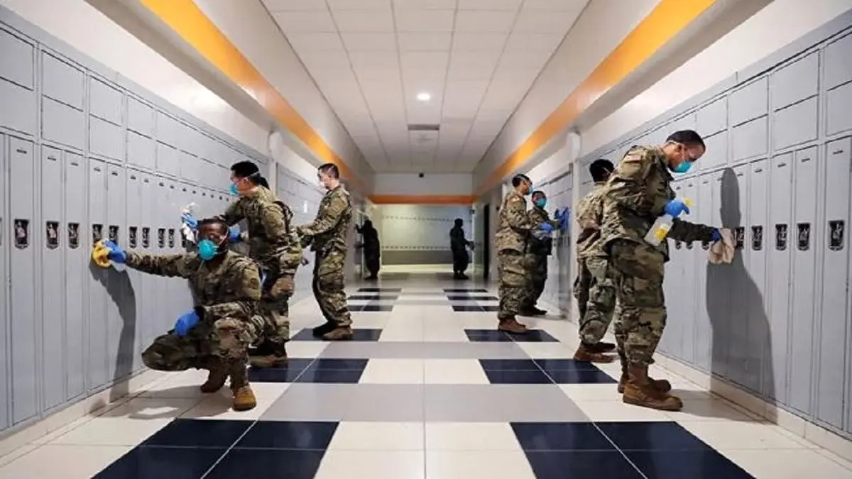 پنتاگون محدودیت به کار گیری نظامیان مبتلا به کرونا را لغو کرد