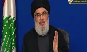 سید حسن نصرالله: از "بحر تا نهر" متعلق به مردم فلسطین است