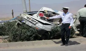 تصادف مرگبار در سه راهی زندان یاسوج با 3 فوتی