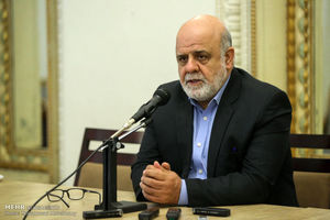 دیدار سفیر ایران در بغداد با وزیر جدید دارایی دولت عراق