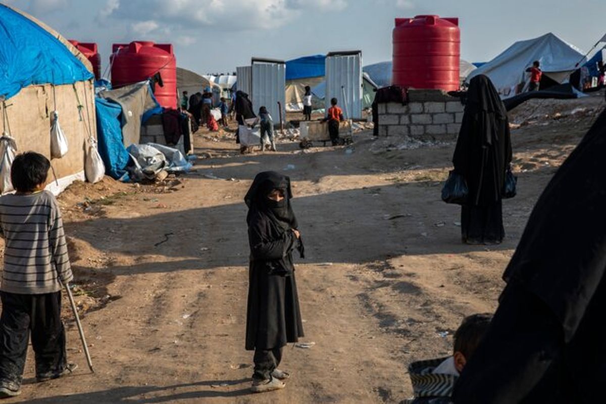 رها شدن کودکان داعشی در اردوگاه‌های سوری