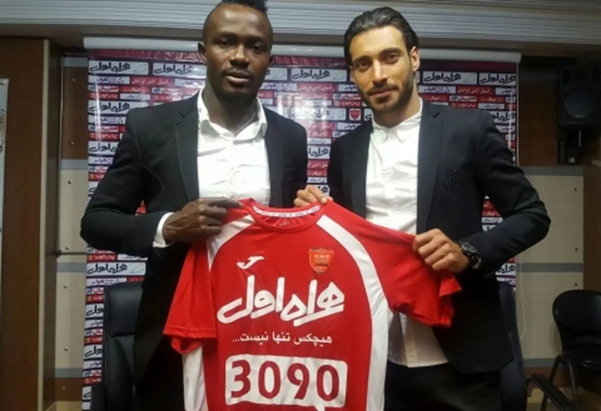 شماره پیراهن عجیب منشا در پرسپولیس