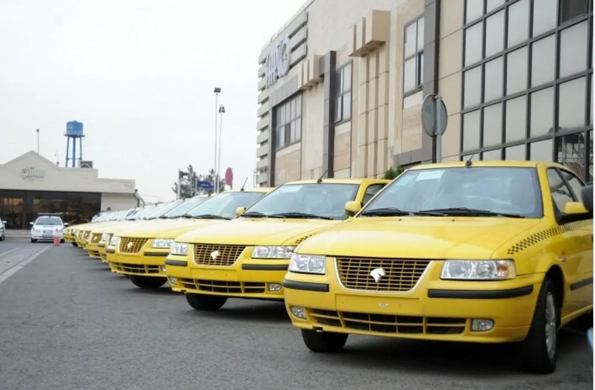 تاکسی های موجود در نمایندگی ها دارای مالکیت مشخص است