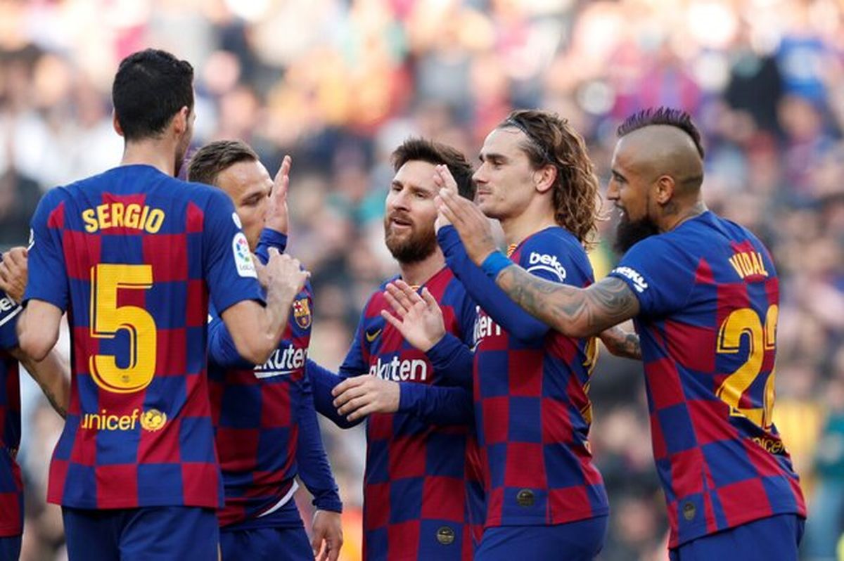 ۵ بازیکن بارسلونا به کرونا مبتلا شده بودند