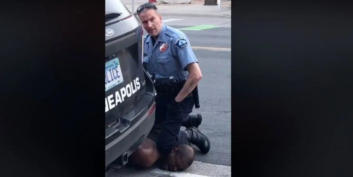 پلیس آمریکا بیش از 400 بار گردن بازداشت‌شدگان را زیر زانو فشار داده