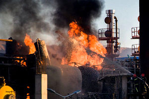 آتش‌سوزی در پالایشگاه تهران مهار شد