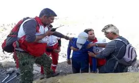 نجات جان کوهنورد ۴۵ ساله از یخچال‌های یخی ازنا