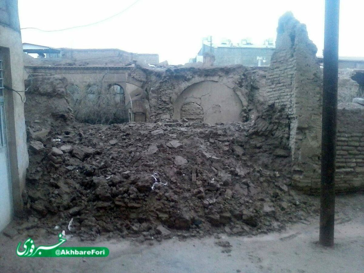 تخریب کوچه و محلی برای اراذل و اوباش !+ تصویر