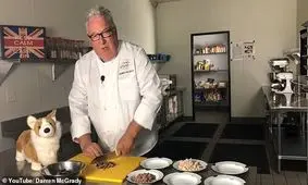 آشپزخانه سلطنتی ملکه غذای سگ‌ می‌پزد!