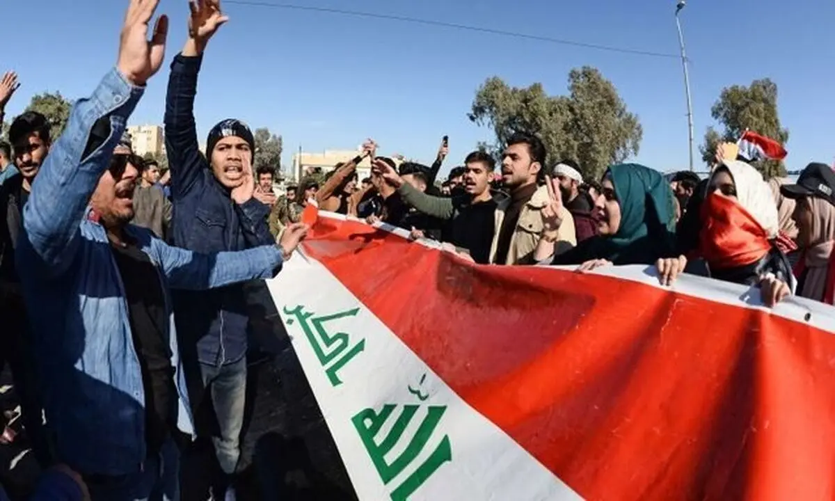 اعتراضات در ذی قار و نجف
