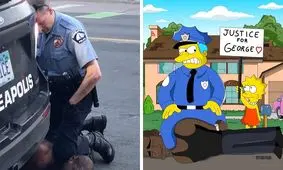 آیا سریال سیمپسون‌ها مرگ جورج فلوید را هم پیشگویی کرده بود؟