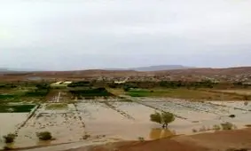 خسارت سیل به کشاورزان روستای چوپانان