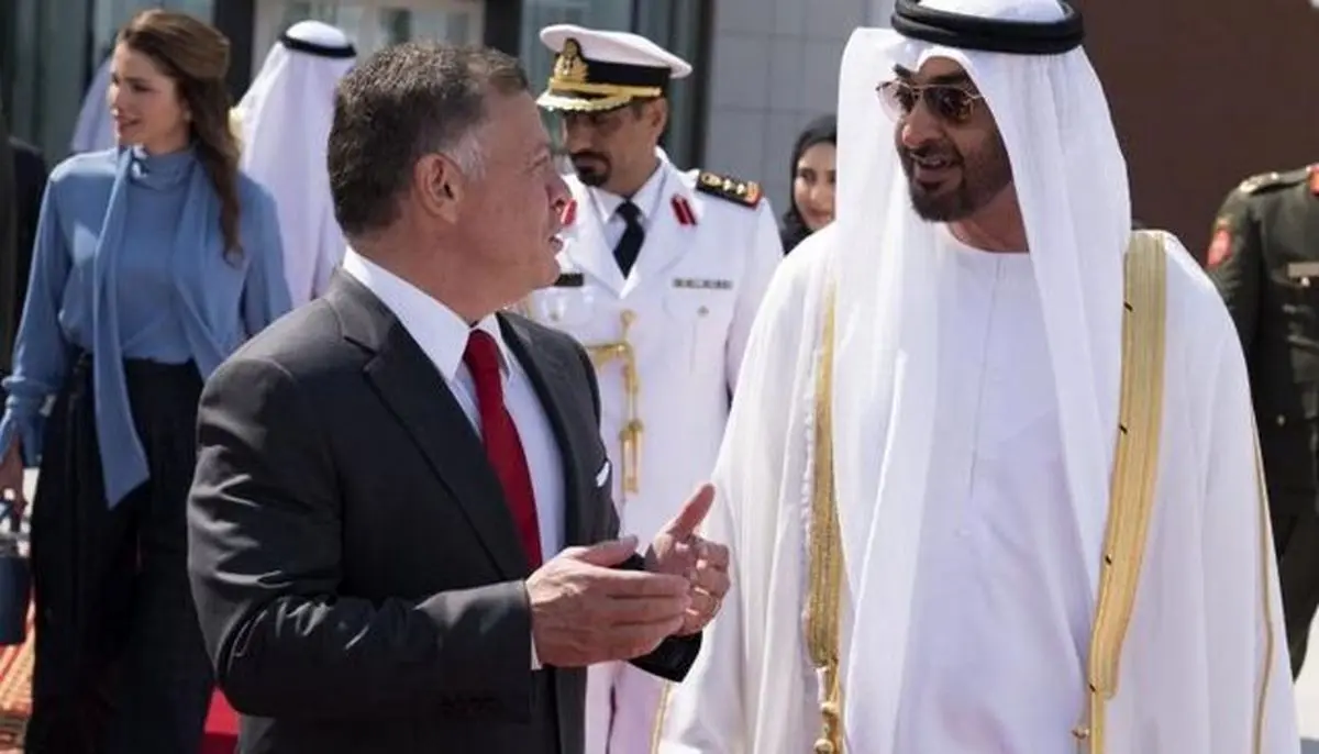 گفتگوی تلفنی پادشاه اردن و ولیعهد ابوظبی