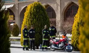 حریق مغازه نقره فروشی در میدان نقش جهان