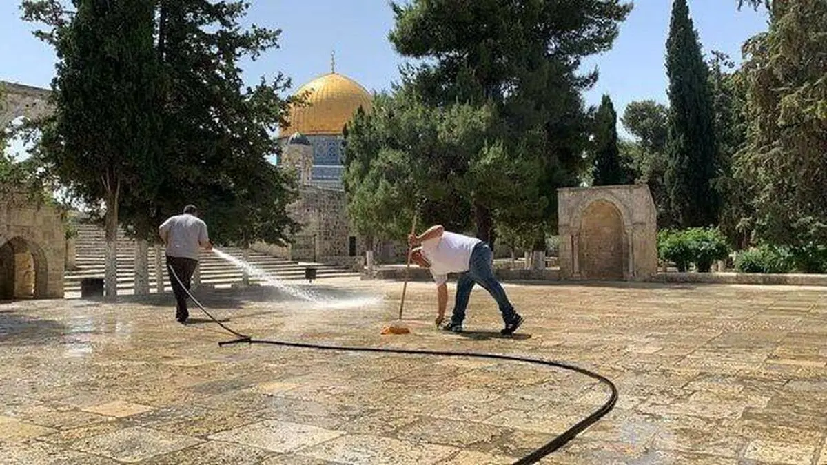 درهای مسجد الاقصی از یکشنبه به روی نمازگزاران باز می‌شوند