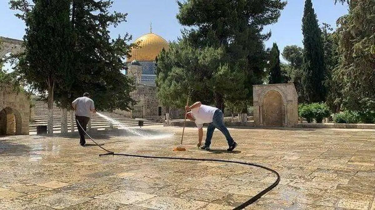 درهای مسجد الاقصی از یکشنبه به روی نمازگزاران باز می‌شوند