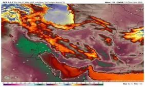 گرمای بیش از ۵۰ درجه سانتیگراد در راه است!