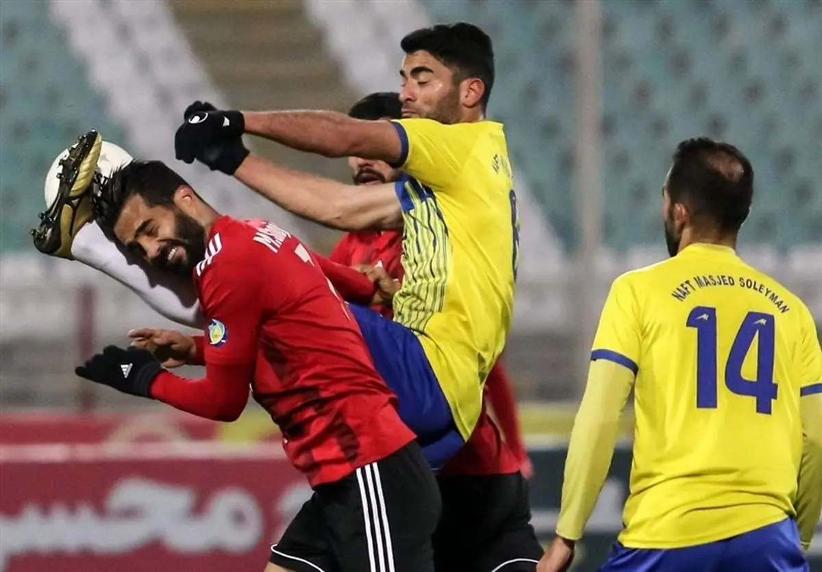 تست کرونای ۳ عضو تیم فوتبال نفت مسجدسلیمان مثبت اعلام شد