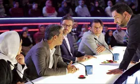 ببینید | کل کل احسان علیخانی با آریا عظیمی نژاد با صداهای عجیب و غریب!