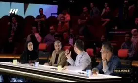 ببینید | جدال لفظی بشیر حسینی و رویا نونهالی در پشت صحنه عصرجدید