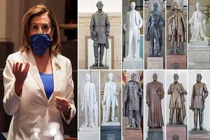 نانسی پلوسی بر لزوم جمع‌آوری نمادهای دوران برده‌داری از کنگره تاکید دارد