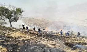 آتش ارتفاعات سبزپوشان تحت کنترل است