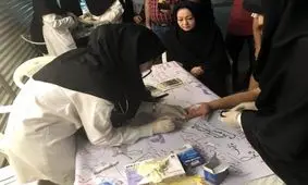 خدمات پزشکی در ستاد انتخاباتی