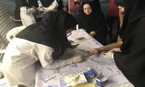خدمات پزشکی در ستاد انتخاباتی