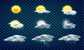 افزایش ابر و رگبار باران در اردبیل و گیلان