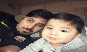 لحظه اولین آغوش پدرانه احسان خواجه امیری