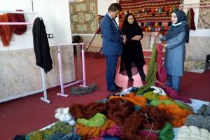 افتتاح اولین کارگاه رنگرزی سنتی در کهگیلویه و بویراحمد