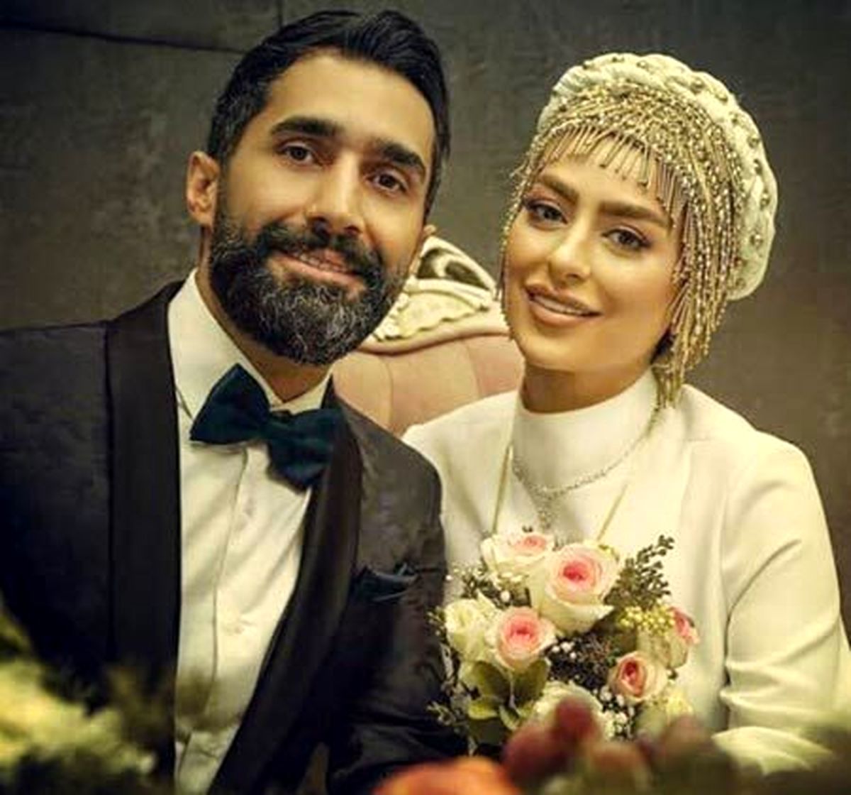 فیلم لو رفته عروسی هادی کاظمی و سمانه پاکدل در برنامه «امشو»!