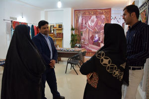 نمایشگاه دائم صنایع دستی در یزد افتتاح شد