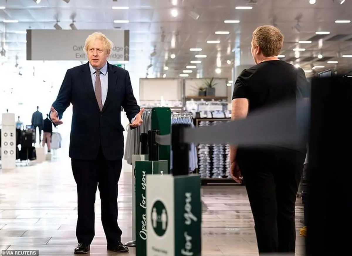 جانسون در مورد چرچیل غیرتی شد