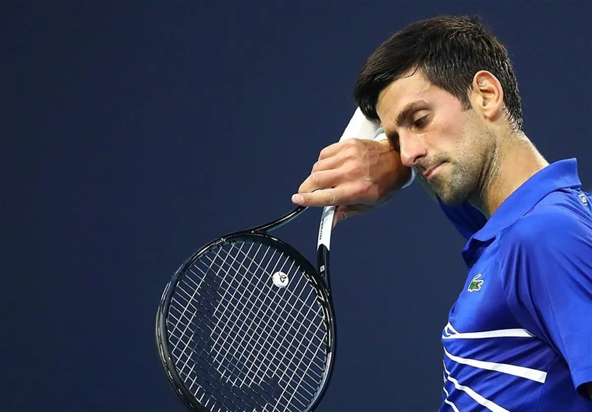 ابتلای احتمالی نواک جوکوویچ به ویروس کرونا