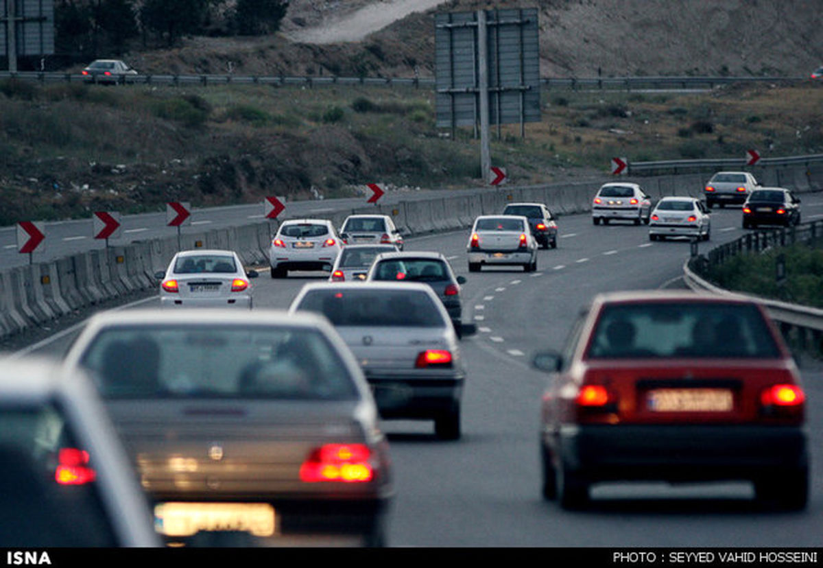 محدودیت‌های ترافیکی جاده‌ها در تعطیلات پایان هفته