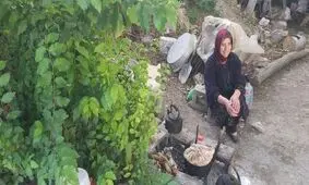 خانه ننه نساء البرزی روشن می‌شود