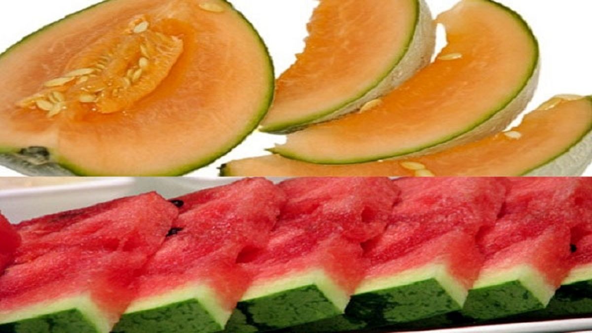 چند نکته درباره مصرف دو میوه آبدار تابستانی