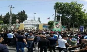 اعتصاب بازاریان در آستارا