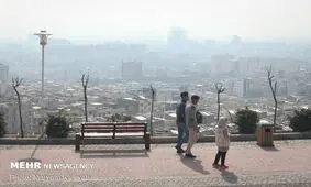 کیفیت هوای پایتخت برای دومین روز متوالی ناسالم شد