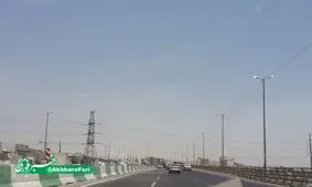 روشن بودن چراغ ها در روز روشن و در اتوبان