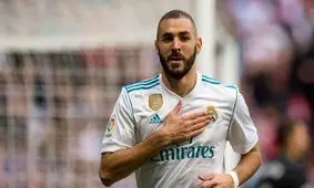 «بنزما» پنجمین گلزن برتر تاریخ رئال مادرید شد