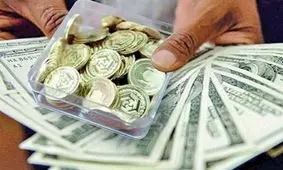 سکه از رشد دلار جا ماند