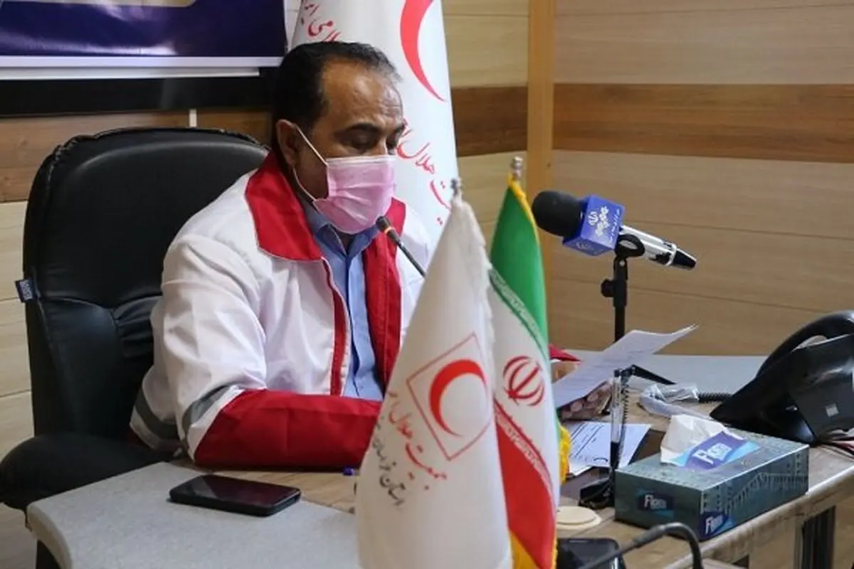 امدادرسانی نیروهای هلال احمر خراسان جنوبی به ۱۲۴ حادثه