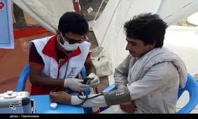 ۱۰۰ نفر از مردم محروم روستای پیرخوشاب استان کرمان ویزیت رایگان شدند + تصاویر