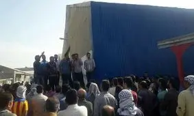 کارگر نیشکر هفت‌تپه: ما آشوبگر نیستیم مطالبه‌گریم + فیلم