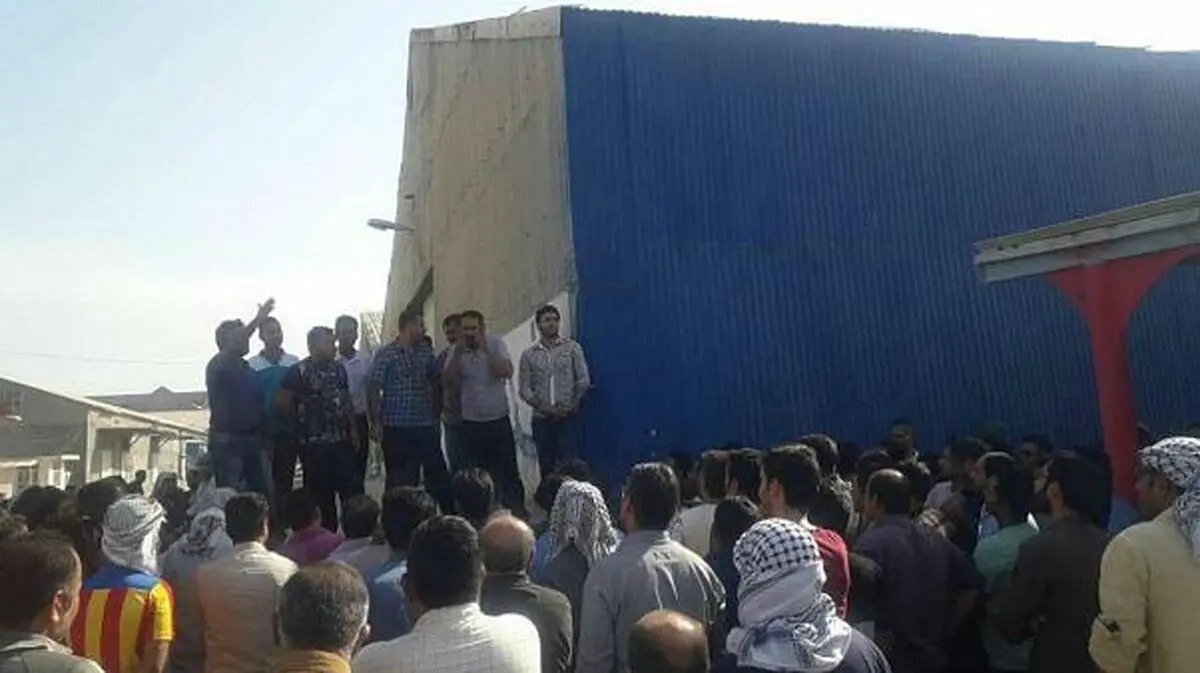 کارگر نیشکر هفت‌تپه: ما آشوبگر نیستیم مطالبه‌گریم + فیلم