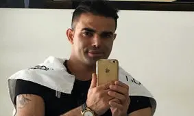 لحظه دستگیری وحید خزایی در فرودگاه امام خمینی(ره)